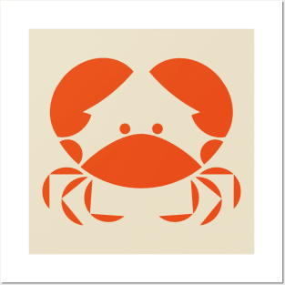 Red crab Posters and Art